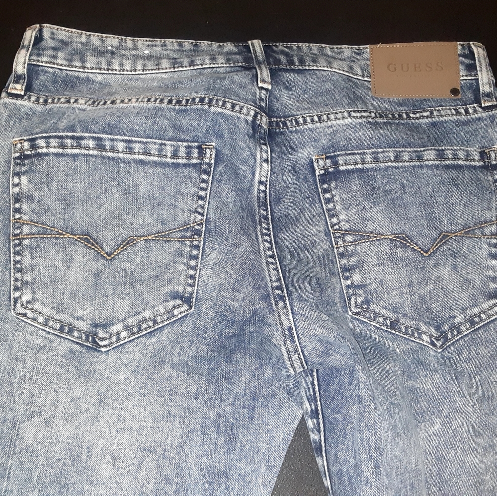 Mens guess skinny Jean's size 31x32